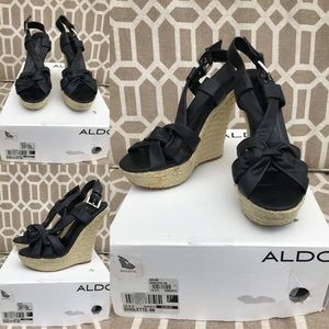 Aldo Black Wedge 😍👠👍